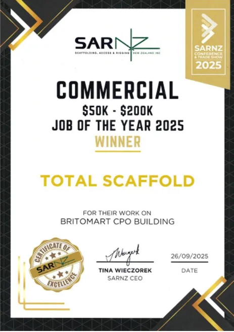 Commercial $50K-$200K Job of the Year 2025 Winner